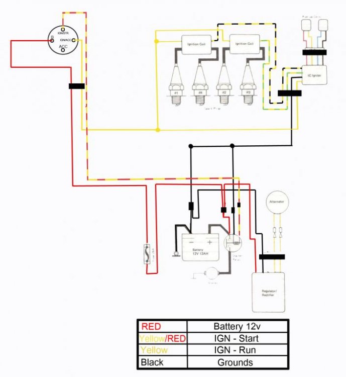 Wiring help - KZRider Forum - KZRider, KZ, Z1 & Z Motorcycle Enthusiast