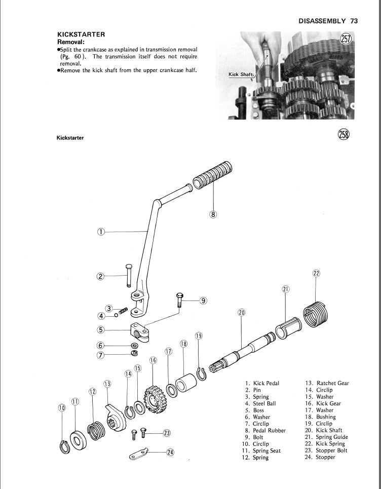 Vædde Skriv en rapport forbrydelse Bent kick start shaft? - KZRider Forum - KZRider, KZ, Z1 & Z Motorcycle  Enthusiast's Forum