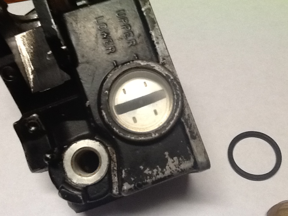 Front master cylinder sight glass replacement ? KZRider Forum