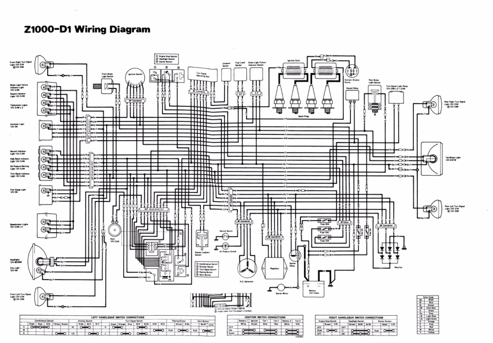 [DIAGRAM] Kawasaki Kz1100 Wiring Diagram FULL Version HD Quality Wiring