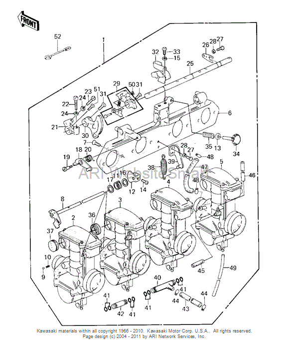 1980 KZ550 Carb Woes: will not run off choke. - KZRider Forum - KZRider