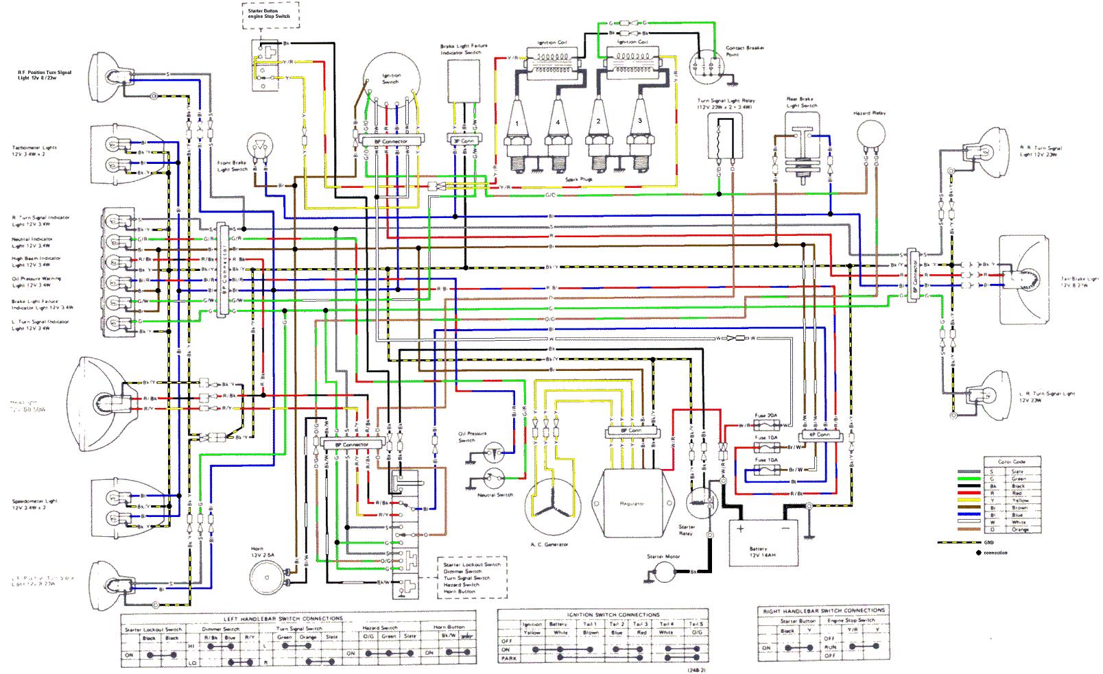 need wiring diagrams for a 1979 kz1000 - KZRider Forum ... 1982 kawasaki wiring diagrams 200 