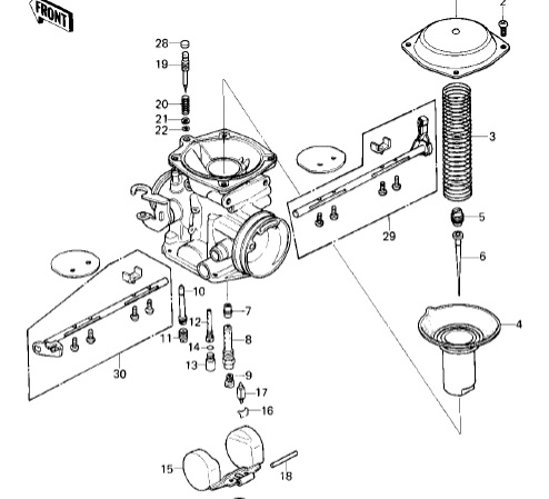 re: kz750 ltd h2 - primary main jet question - KZRider Forum - KZRider