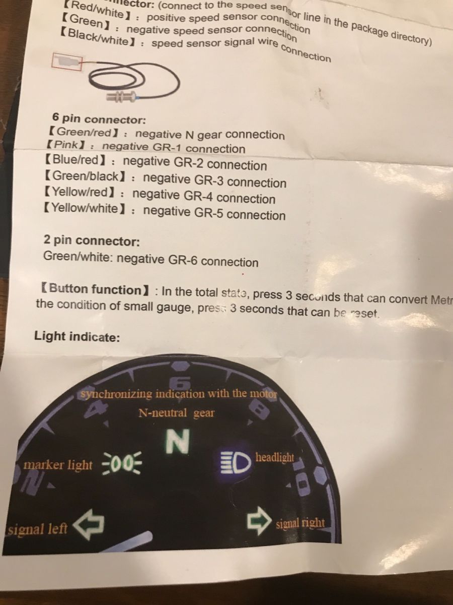 Aftermarket Rpm Gauge Wiring Diagram