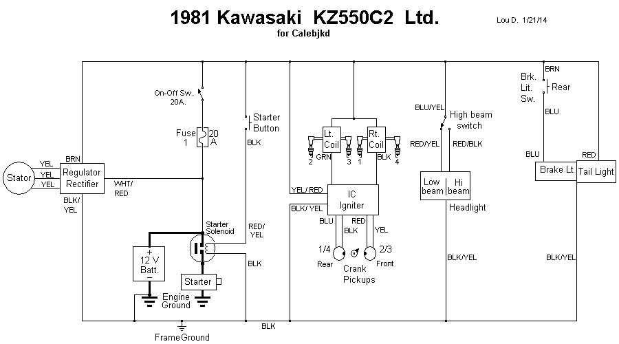 1980 750H bare bones for mattylight - Page 18 - KZRider ...