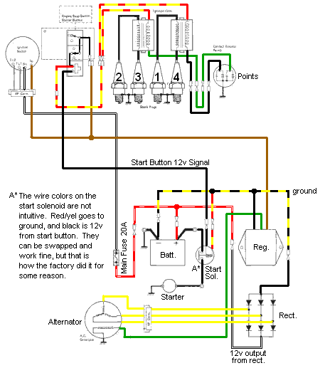 1977 KZ650-B1 wiring problem - KZRider Forum - KZRider, KZ, Z1 & Z