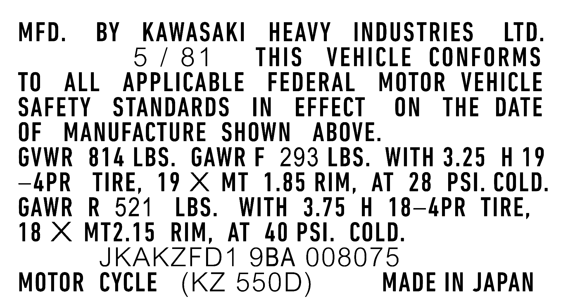 Might Anyone Know the Part Number for This ? - KZRider Forum